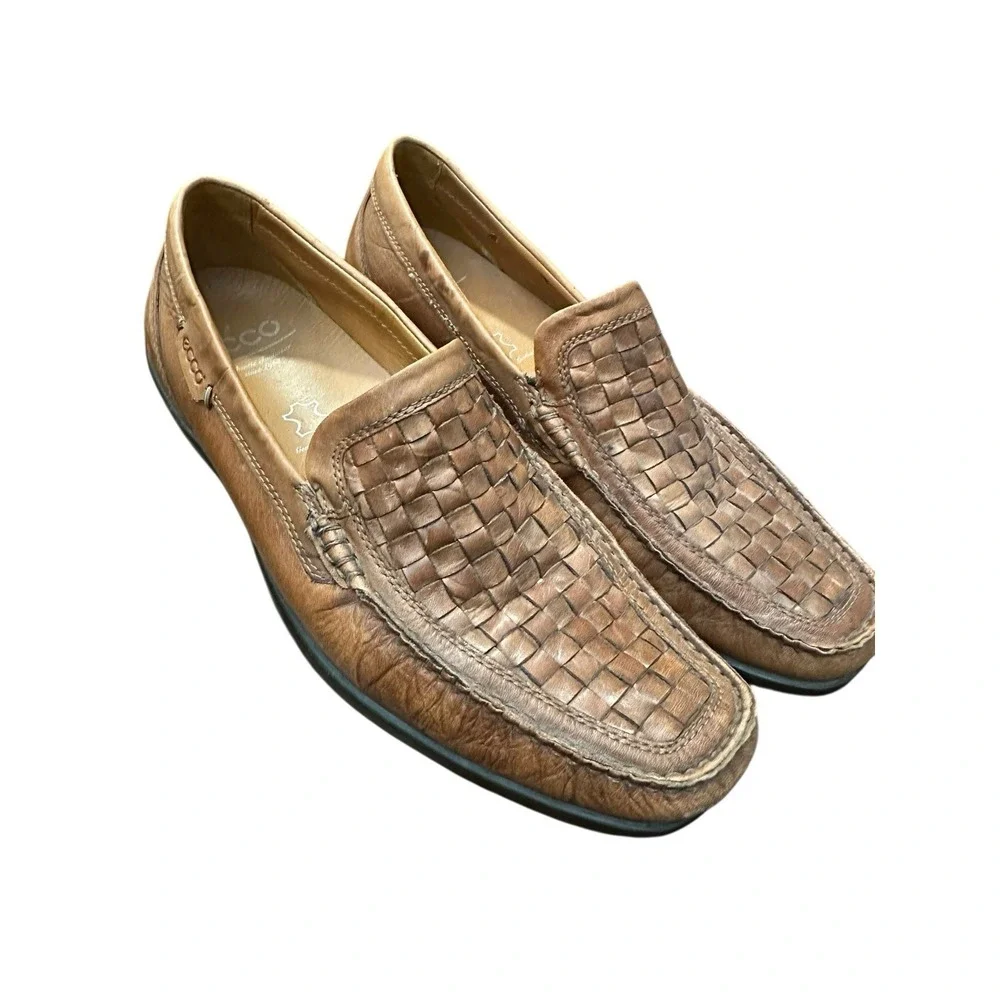 Ecco brown leather